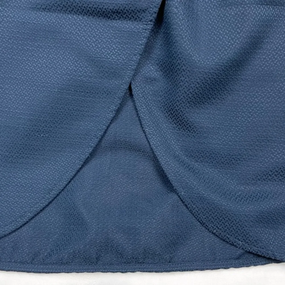 J. Crew Blue Open Back Tank Top Blouse